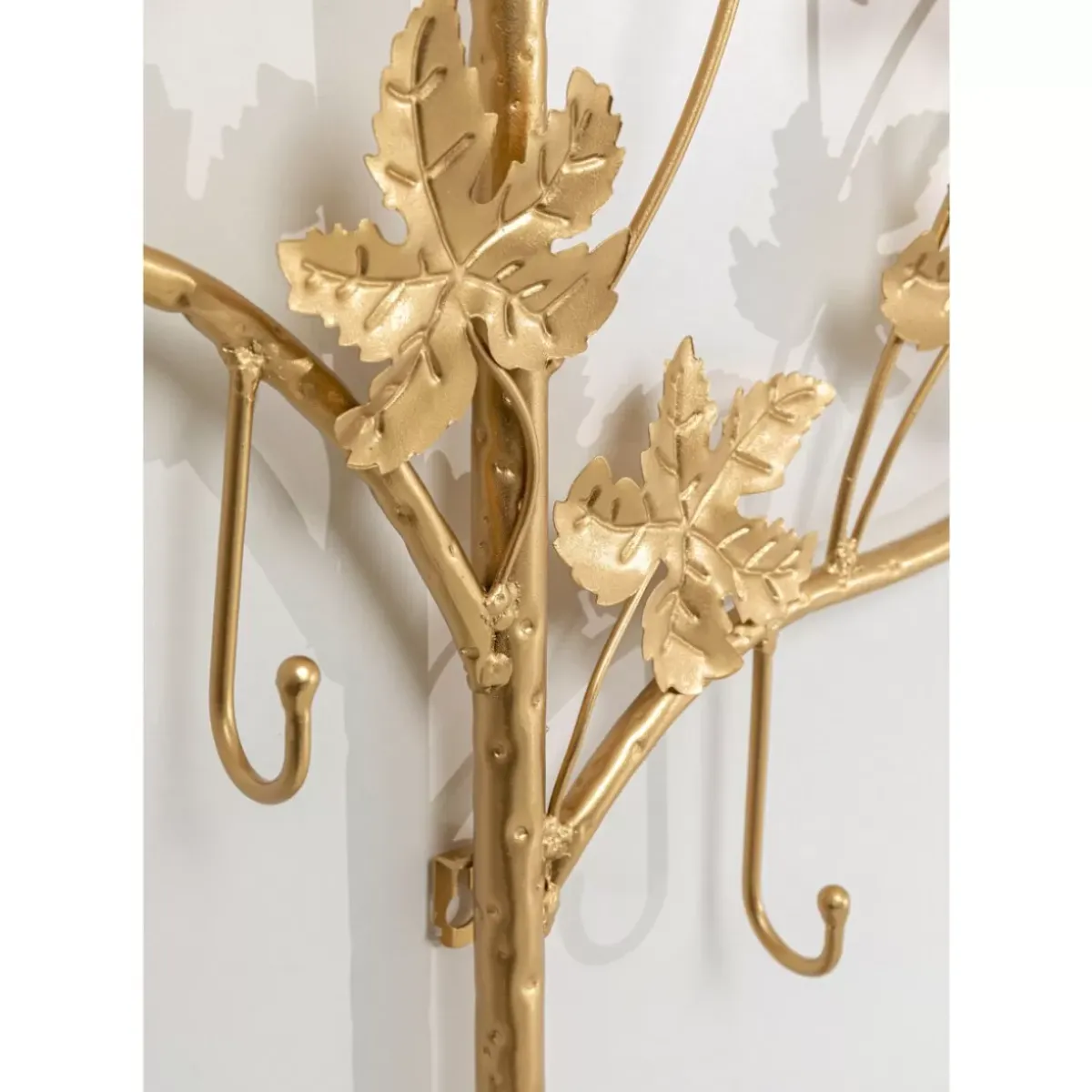KARE Design Wandgarderobe Leafline Gold 93Cm- Kleinmöbel & Sonstiges