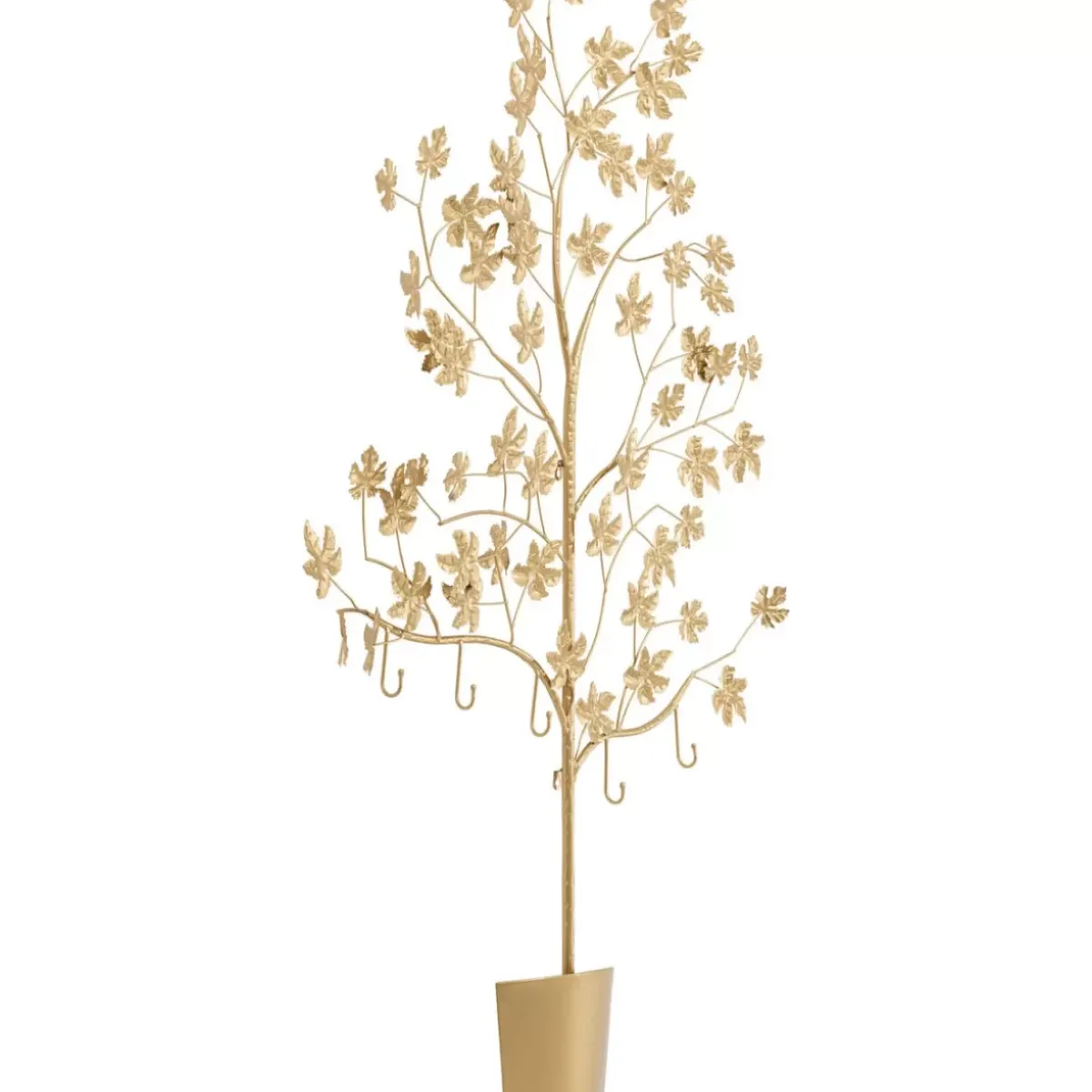 KARE Design Wandgarderobe Leafline Gold 93Cm- Kleinmöbel & Sonstiges