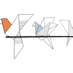 KARE Design Wandgarderobe Origami Bird 114Cm- Kleinmöbel & Sonstiges