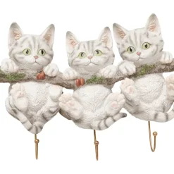 KARE Design Wandhaken Three Mini Cats- Kleinmöbel & Sonstiges