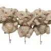 KARE Design Wandhaken Three Mini Elephants- Kleinmöbel & Sonstiges