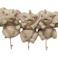 KARE Design Wandhaken Three Mini Elephants- Kleinmöbel & Sonstiges