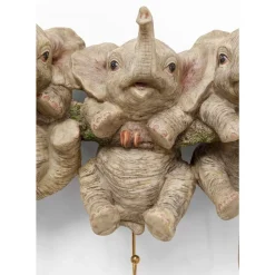 KARE Design Wandhaken Three Mini Elephants- Kleinmöbel & Sonstiges