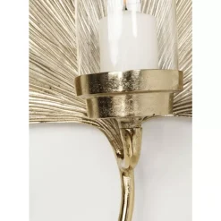 KARE Design Wandkerzenhalter Ginkgo Leaf 45Cm- Bilder