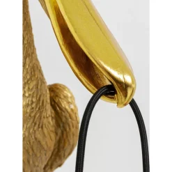 KARE Design Wandleuchte Animal Spoonbill Gold 29X62Cm- Wandleuchten