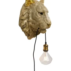 KARE Design Wandleuchte Animal Tiger Head- Wandleuchten