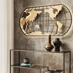 KARE Design Wandleuchte Earth Grid- Wandleuchten