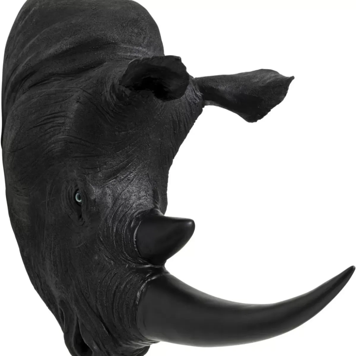 KARE Design Wandobjekt Rhino Head Antique Schwarz- Bilder