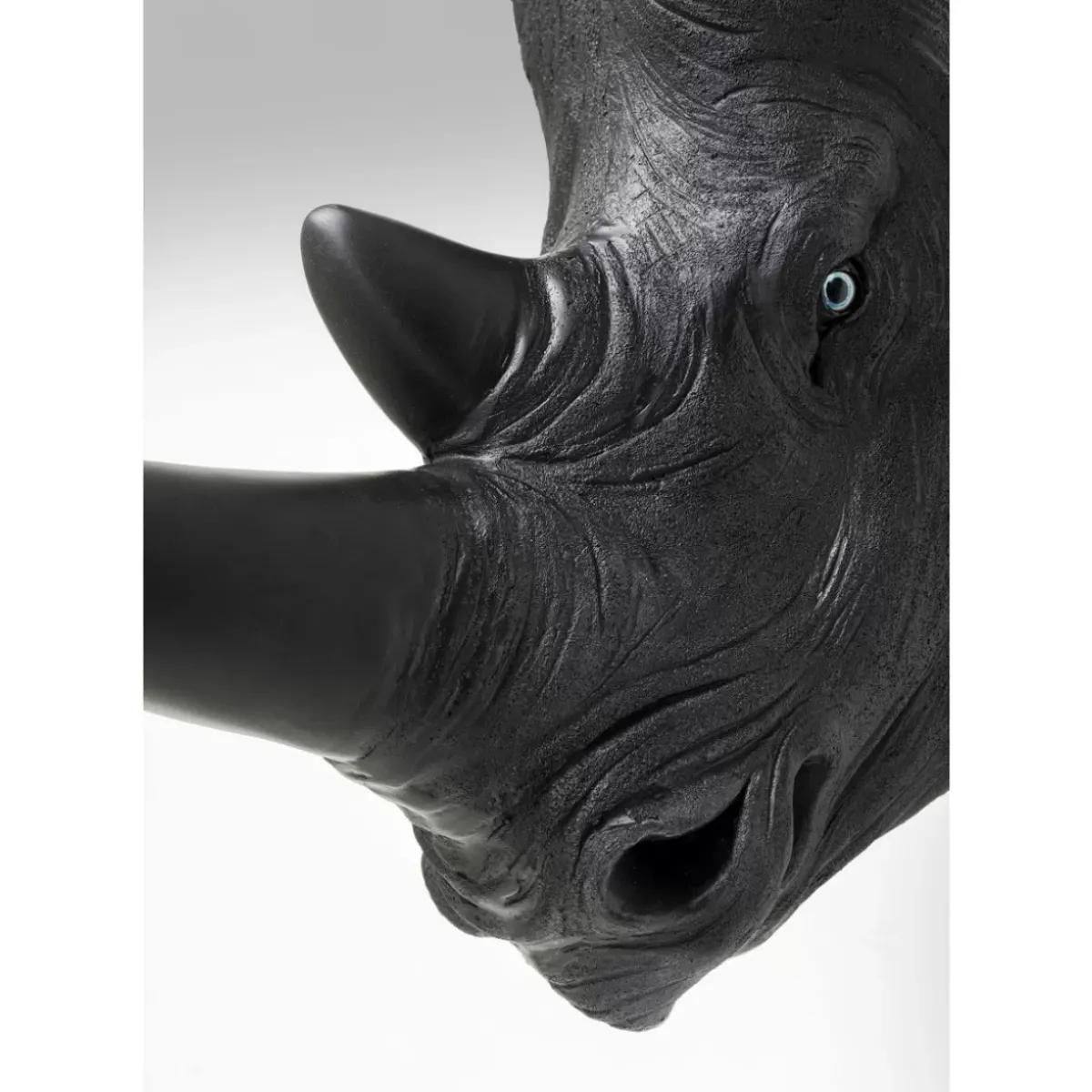 KARE Design Wandobjekt Rhino Head Antique Schwarz- Bilder