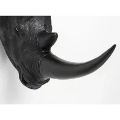 KARE Design Wandobjekt Rhino Head Antique Schwarz- Bilder