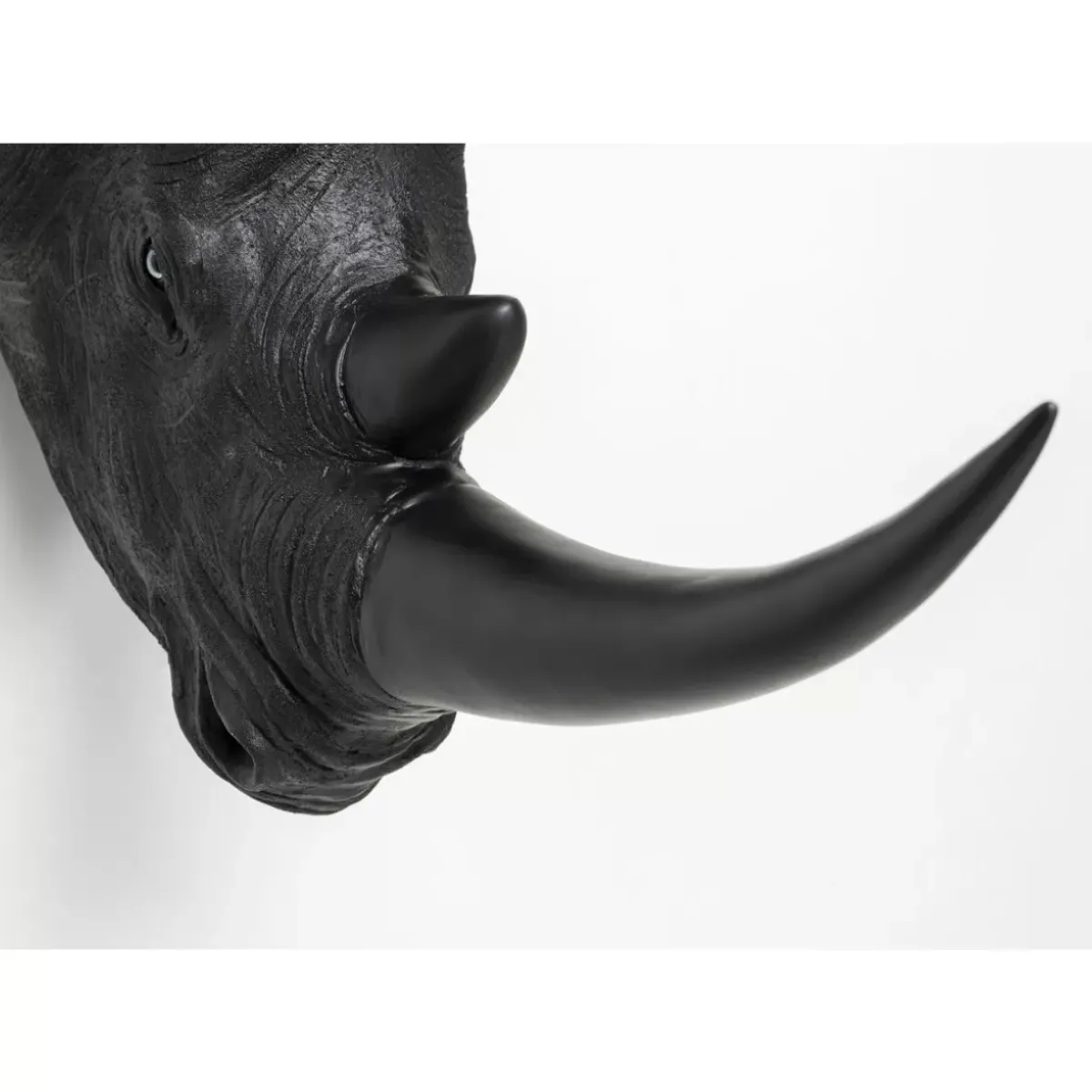 KARE Design Wandobjekt Rhino Head Antique Schwarz- Bilder