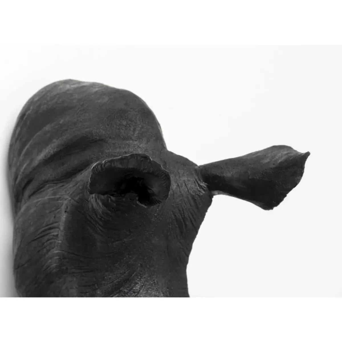 KARE Design Wandobjekt Rhino Head Antique Schwarz- Bilder