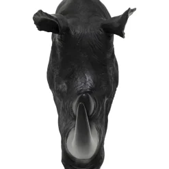 KARE Design Wandobjekt Rhino Head Antique Schwarz- Bilder