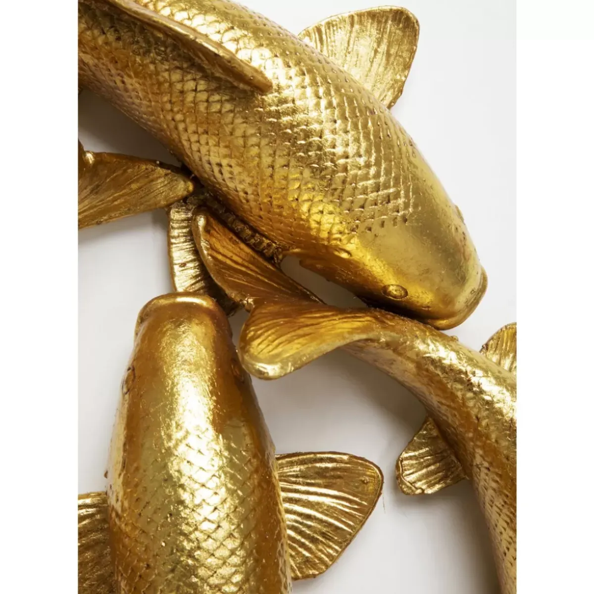 KARE Design Wandobjekt School Of Koi Gold O102Cm- Bilder