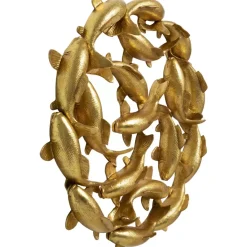 KARE Design Wandobjekt School Of Koi Gold O102Cm- Bilder