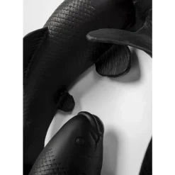 KARE Design Wandobjekt School Of Koi Schwarz O160Cm- Bilder