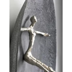 KARE Design Wandobjekt Umano Silber O60Cm- Bilder