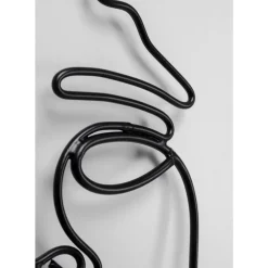 KARE Design Wandobjekt Wire African Woman 50X57Cm- Bilder