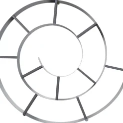 KARE Design Wandregal Snail Silver Grau- Regale