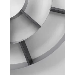 KARE Design Wandregal Snail Silver Grau- Regale