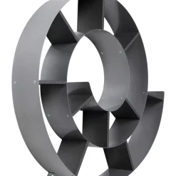 KARE Design Wandregal Snail Silver Grau- Regale