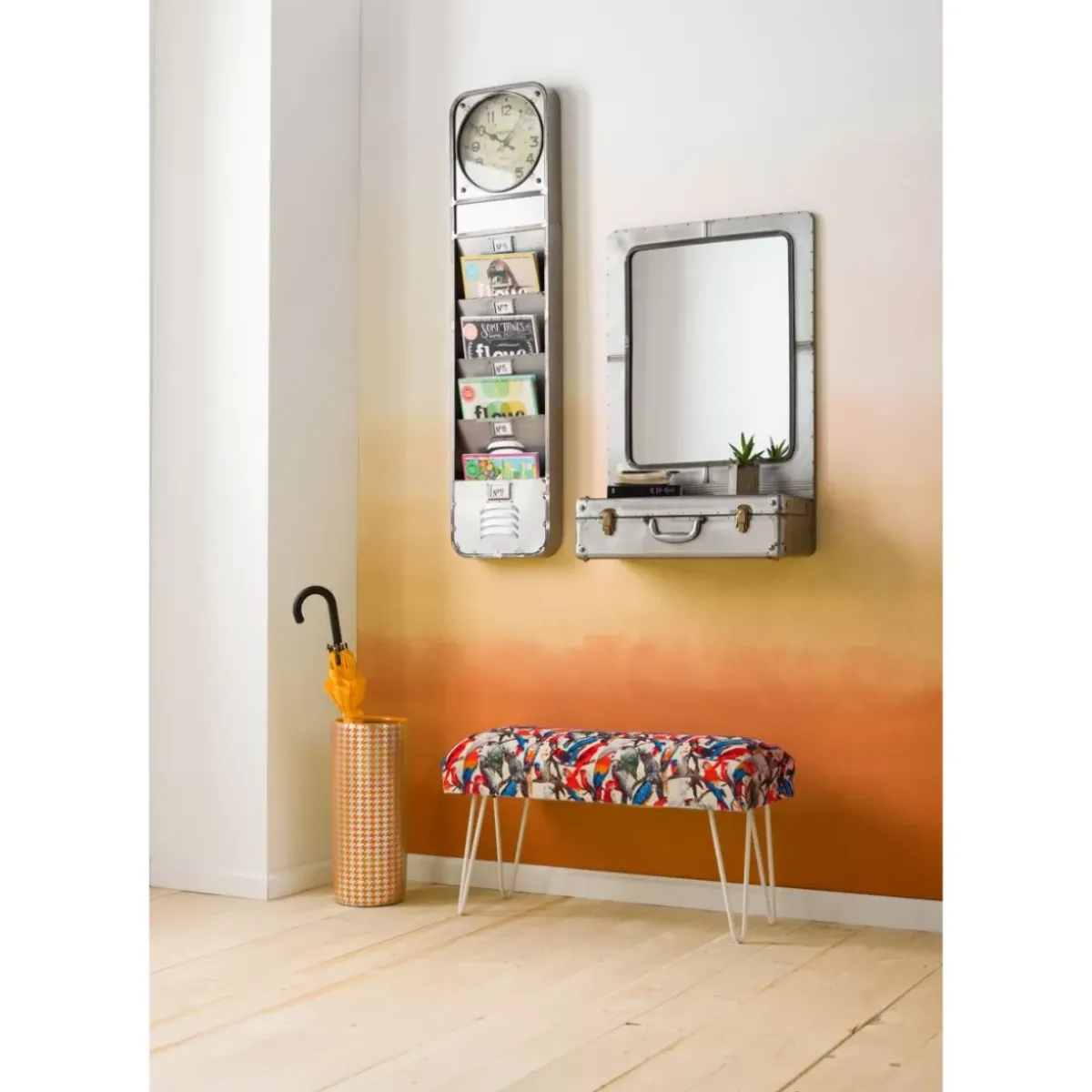 KARE Design Wandregal Thinktank Kontor 124X30- Regale