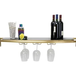 KARE Design Wandregal Treviso Gold 120X10Cm- Regale