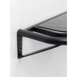 KARE Design Wandregal Treviso Schwarz 120X10Cm- Regale