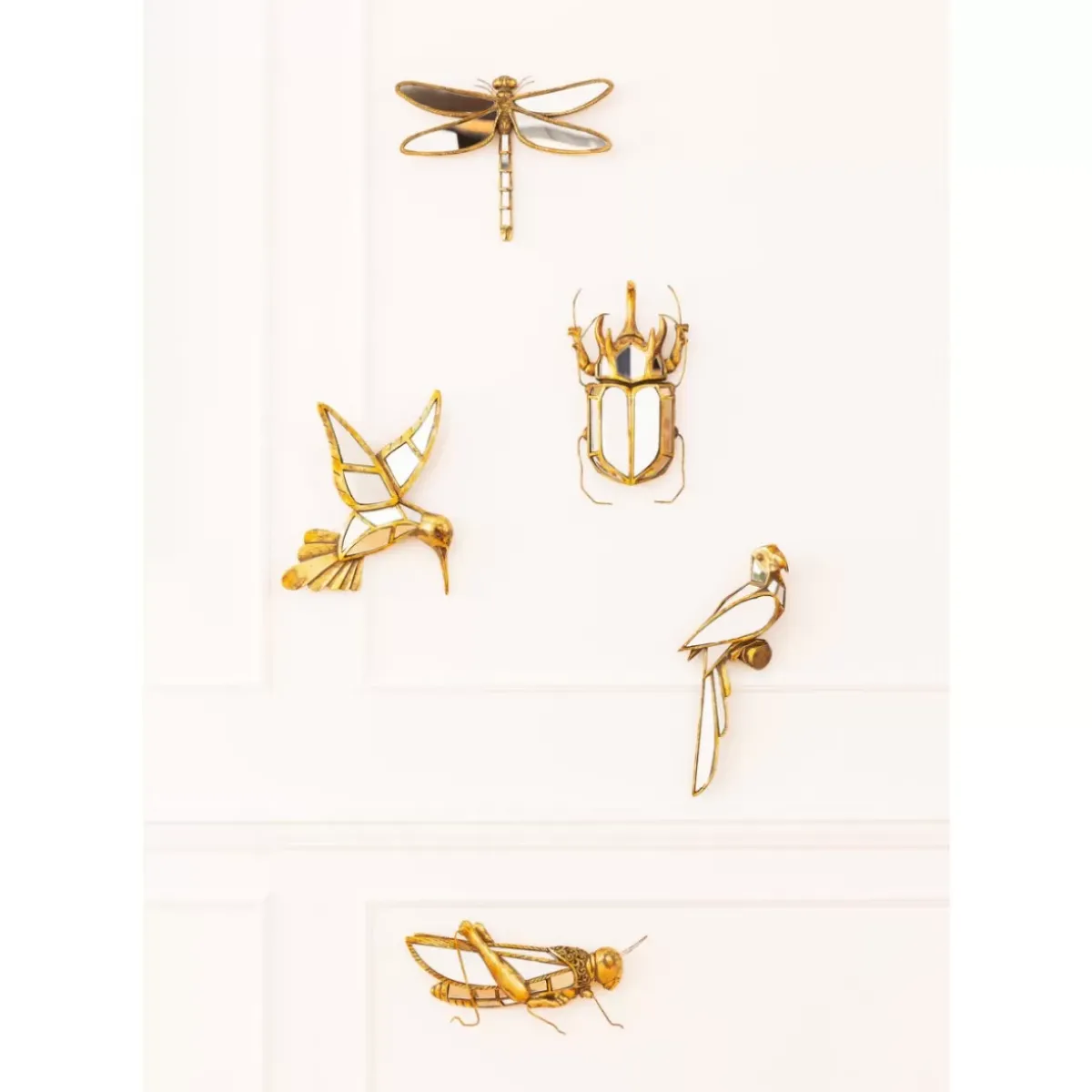 KARE Design Wandschmuck Grasshopper Mirror- Bilder