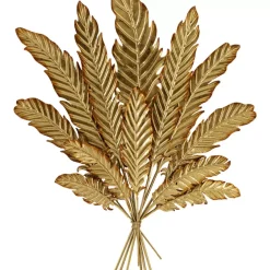 KARE Design Wandschmuck Leaf Bouquet Gold- Bilder