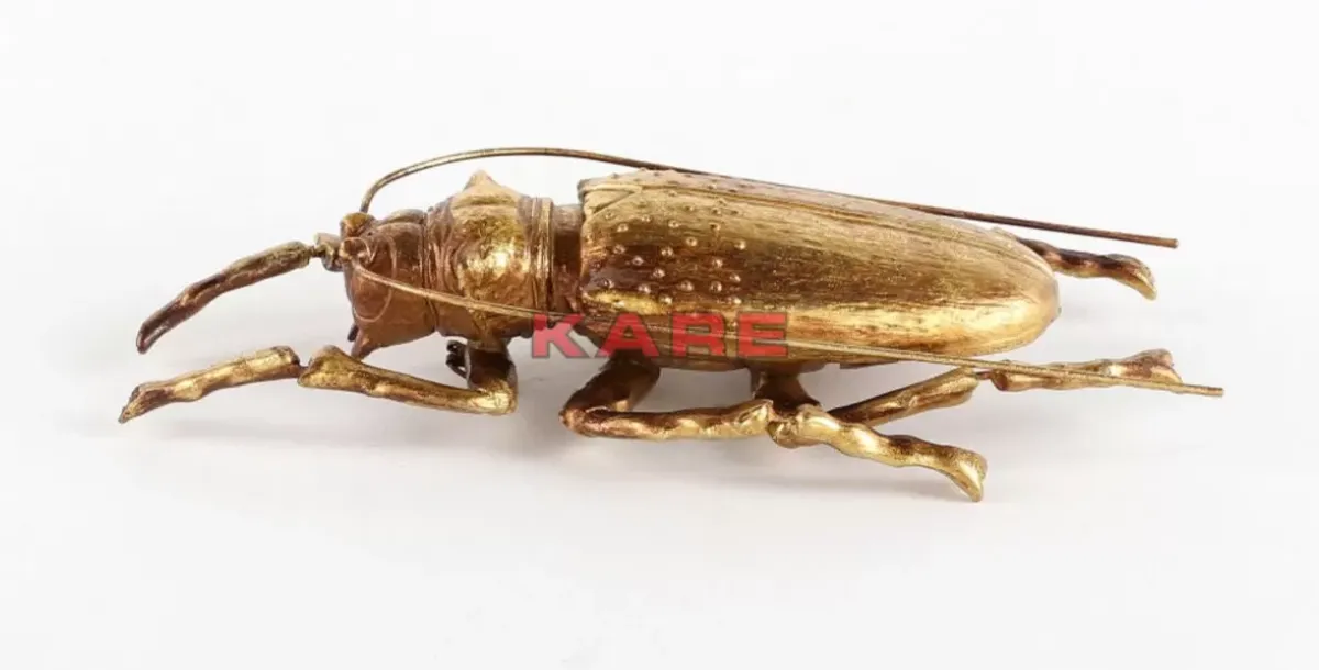 KARE Design Wandschmuck Longicorn Beetle Gold- Bilder