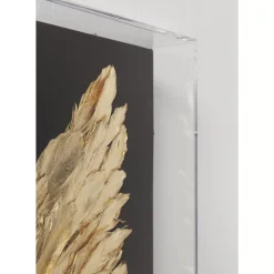 KARE Design Wandschmuck Wings Gold Black 120X120Cm- Bilder