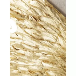 KARE Design Wandschmuck Wings Gold-Weis 120X120Cm- Bilder