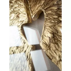 KARE Design Wandschmuck Wings Gold-Weis 120X120Cm- Bilder