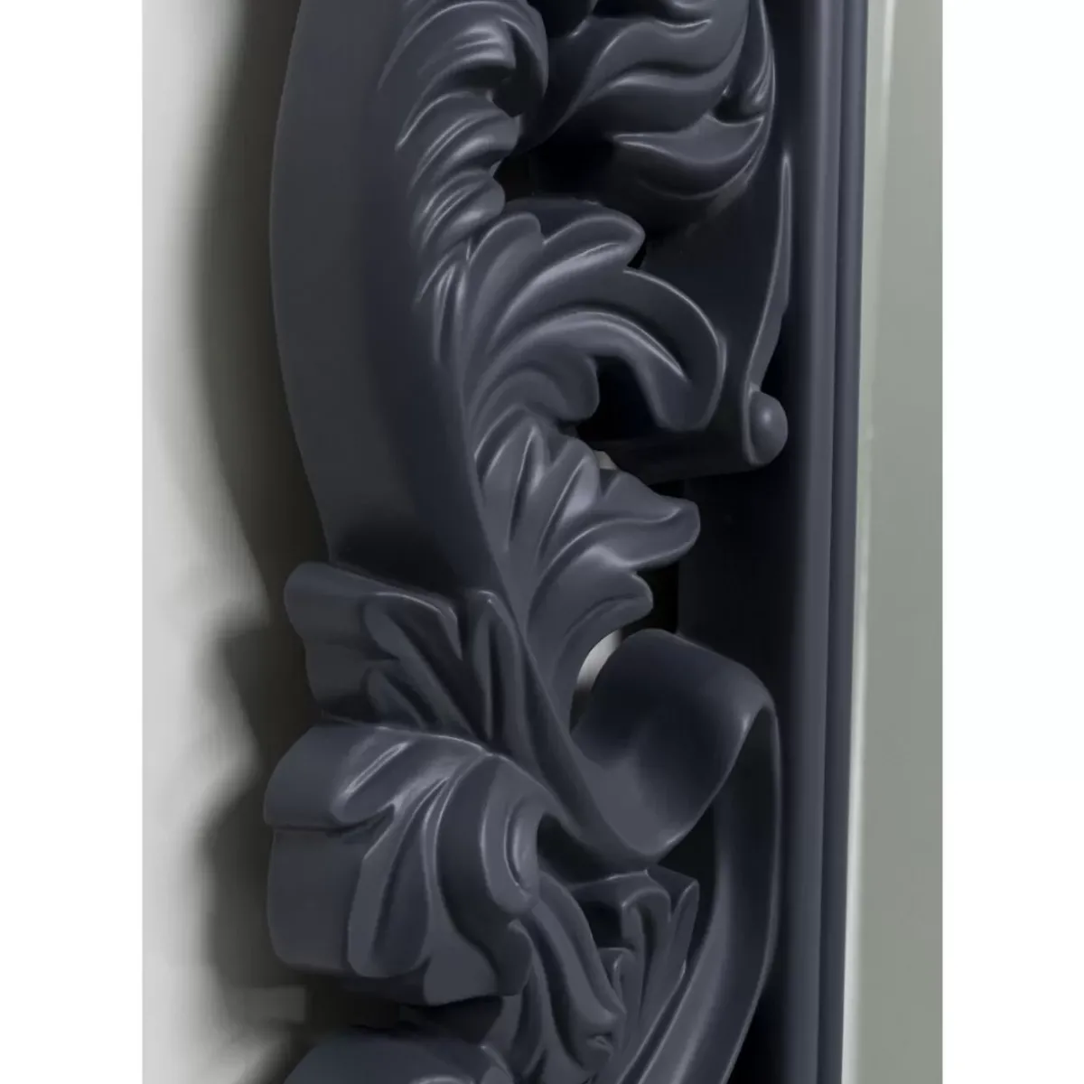 KARE Design Wandspiegel Baroque Valentina Grau 100X190Cm- Spiegel