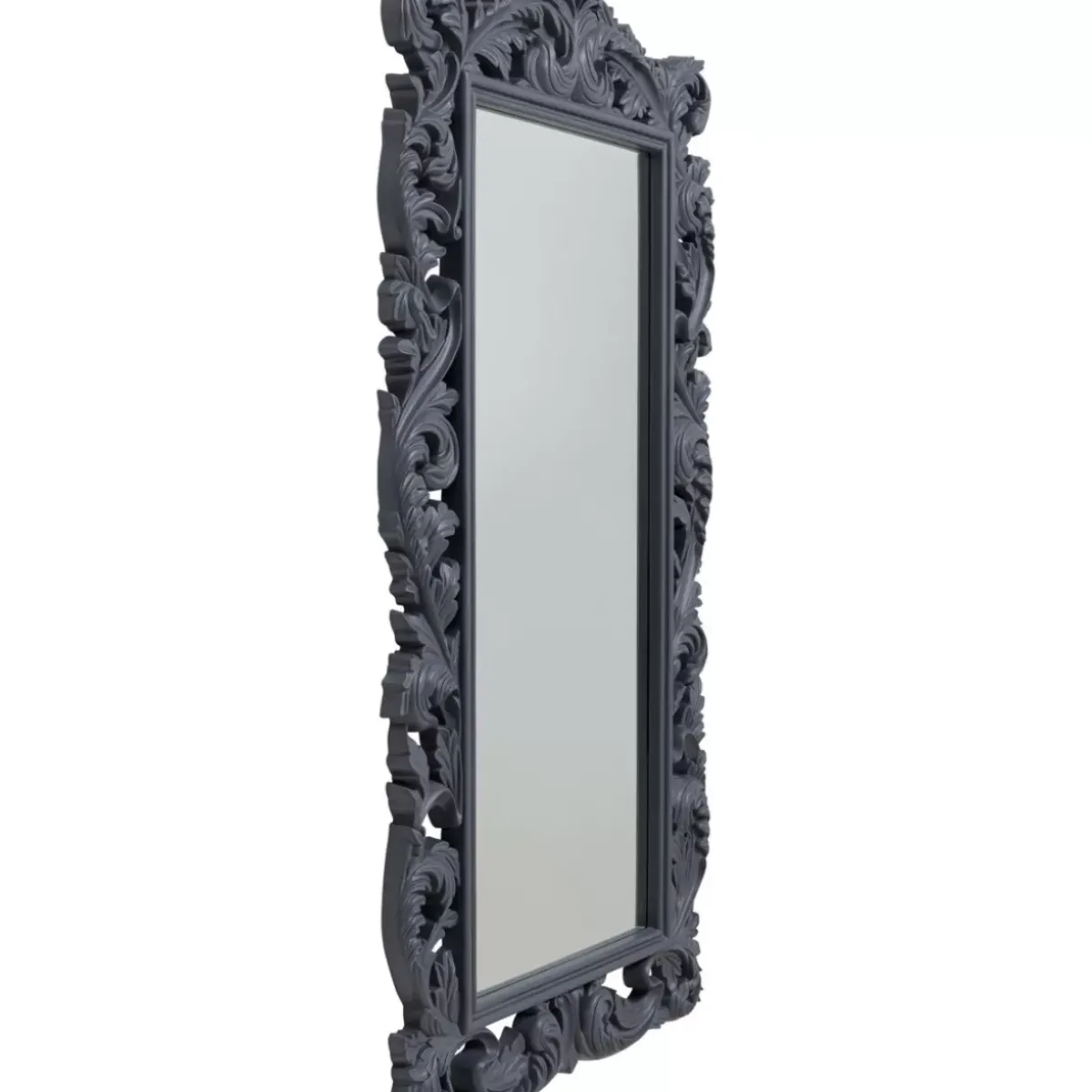 KARE Design Wandspiegel Baroque Valentina Grau 100X190Cm- Spiegel
