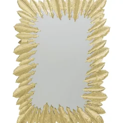KARE Design Wandspiegel Feather Dress Gold 49X69Cm- Spiegel