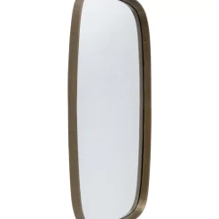 KARE Design Wandspiegel Noomi Brass 122X58Cm- Spiegel