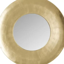 KARE Design Wandspiegel Planet Gold O108Cm- Spiegel