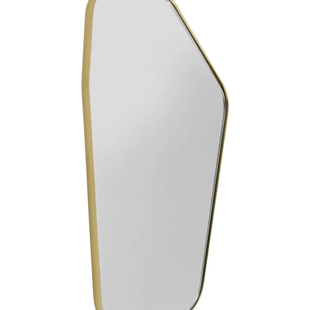 KARE Design Wandspiegel Shape Brass 64X94,5Cm- Spiegel