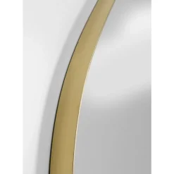 KARE Design Wandspiegel Shape Brass 110X120Cm- Spiegel