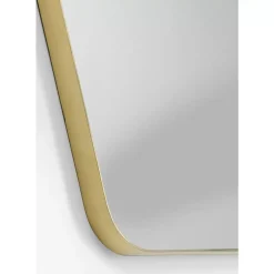 KARE Design Wandspiegel Shape Hexagon Brass 64X94,5Cm- Spiegel