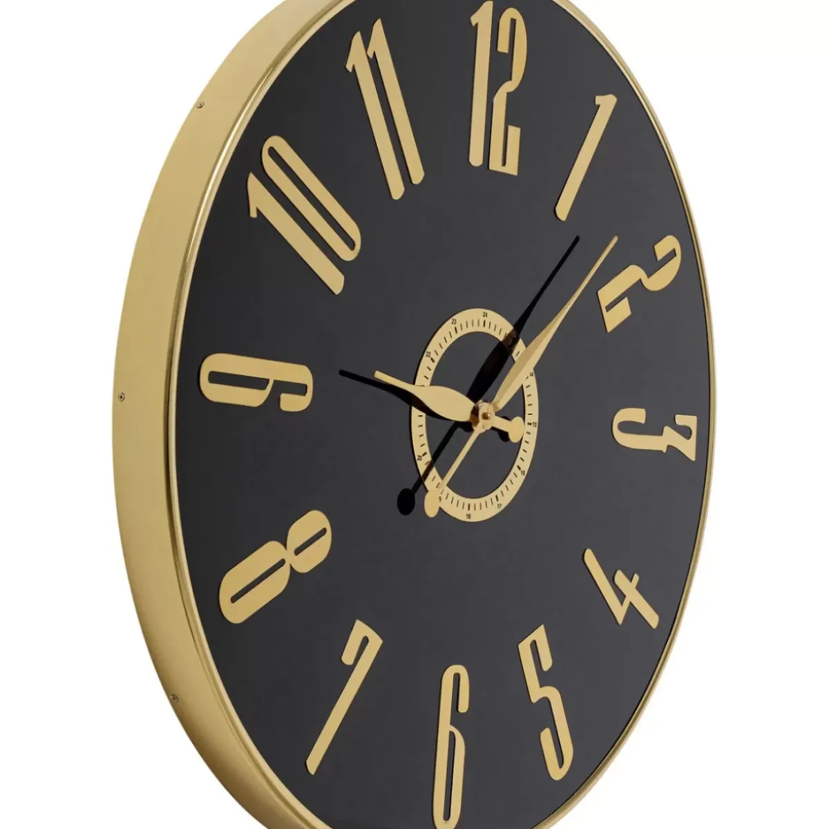 KARE Design Wanduhr Casino Schwarz O76Cm- Uhren