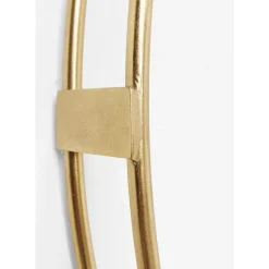 KARE Design Wanduhr Clip Gold O107Cm- Uhren