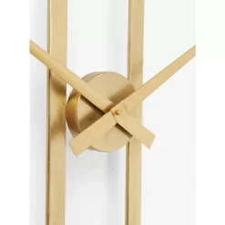 KARE Design Wanduhr Clip Gold O107Cm- Uhren