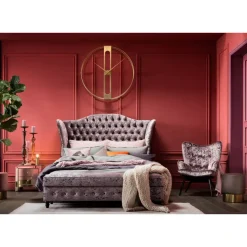 KARE Design Wanduhr Clip Gold O107Cm- Uhren