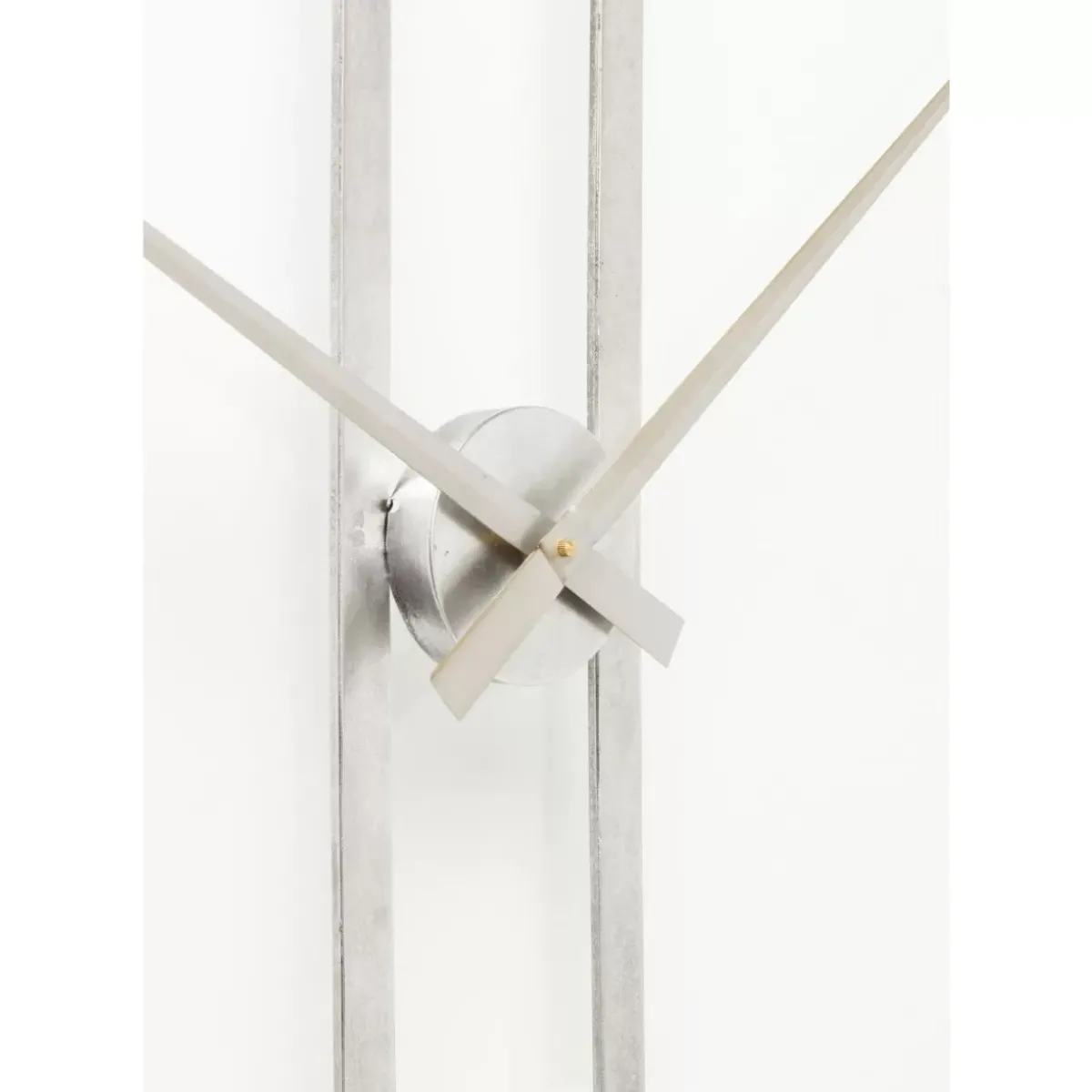 KARE Design Wanduhr Clip Silber O60Cm- Uhren