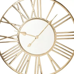 KARE Design Wanduhr Giant Gold O80Cm- Uhren