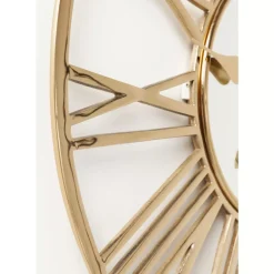 KARE Design Wanduhr Giant Gold O80Cm- Uhren