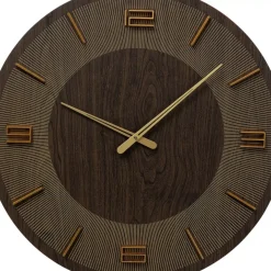 KARE Design Wanduhr Levi Braun O60- Uhren